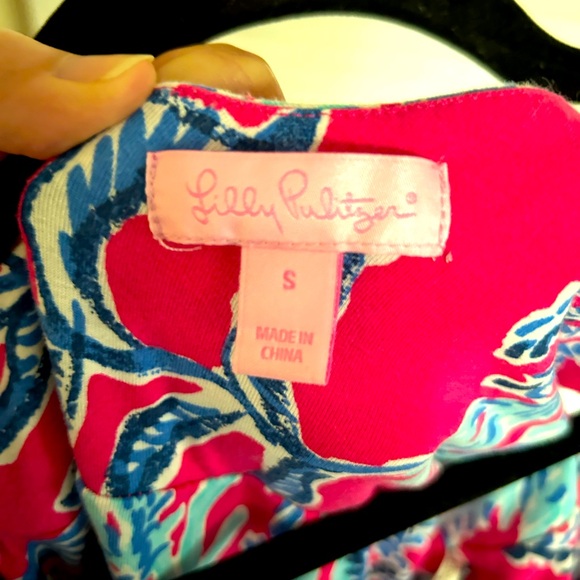 Lilly Pulitzer Maxi, small, Sloane Pink Samba - Picture 4 of 7